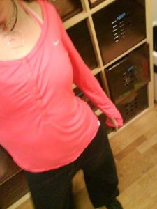 rosa tröja som jag gillar