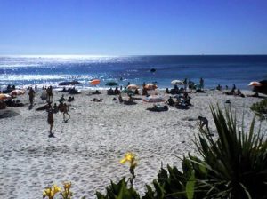 strandhäng i Kapstaden
