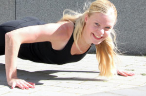funktionell träning är armhävningar