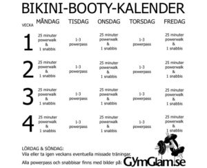 Kalender Bikini Booty