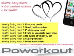 Poworkout eating strategy