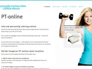 pt-online med Caroline Nilsson