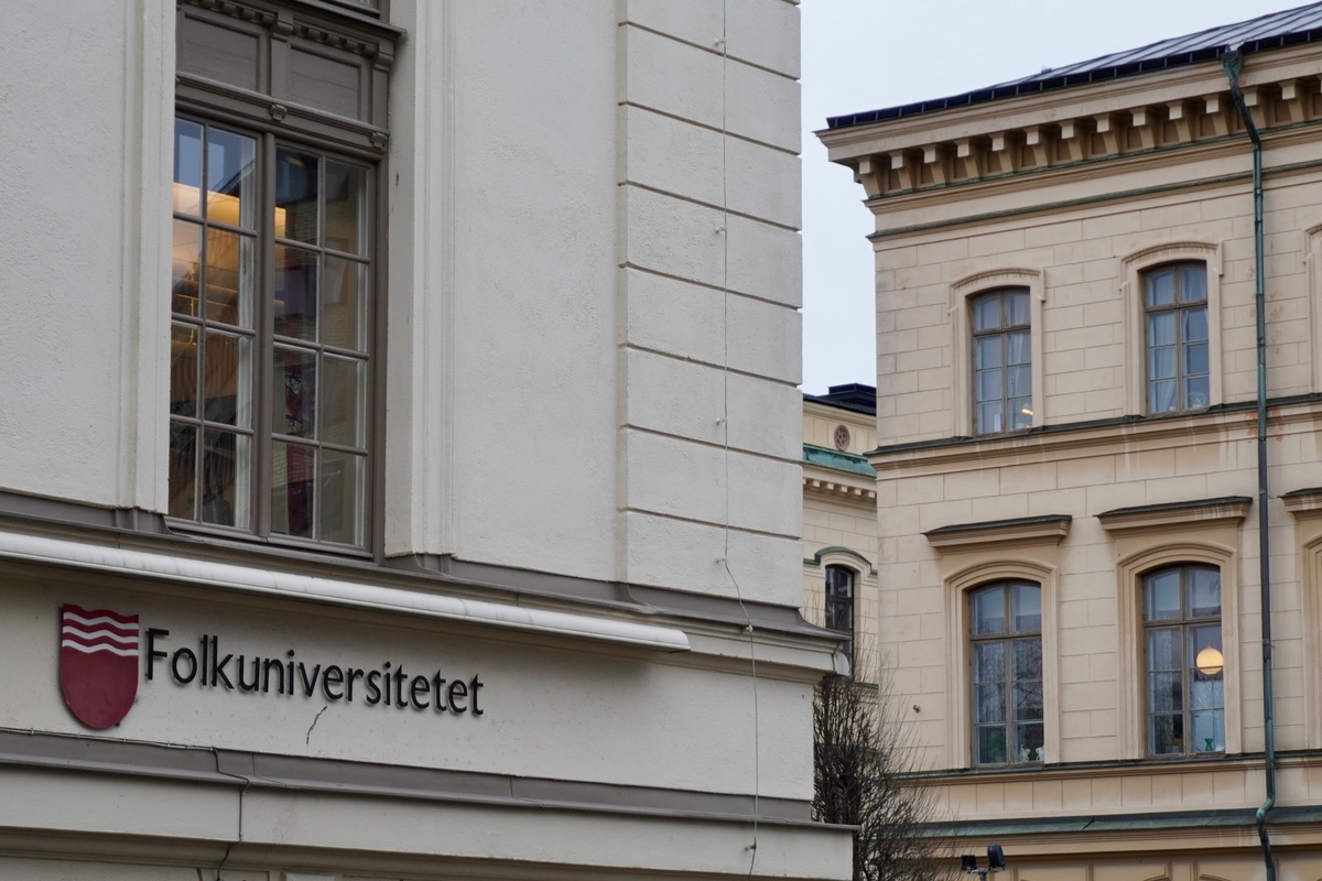 Folkuniversitetet på Kungstensgatan 45.